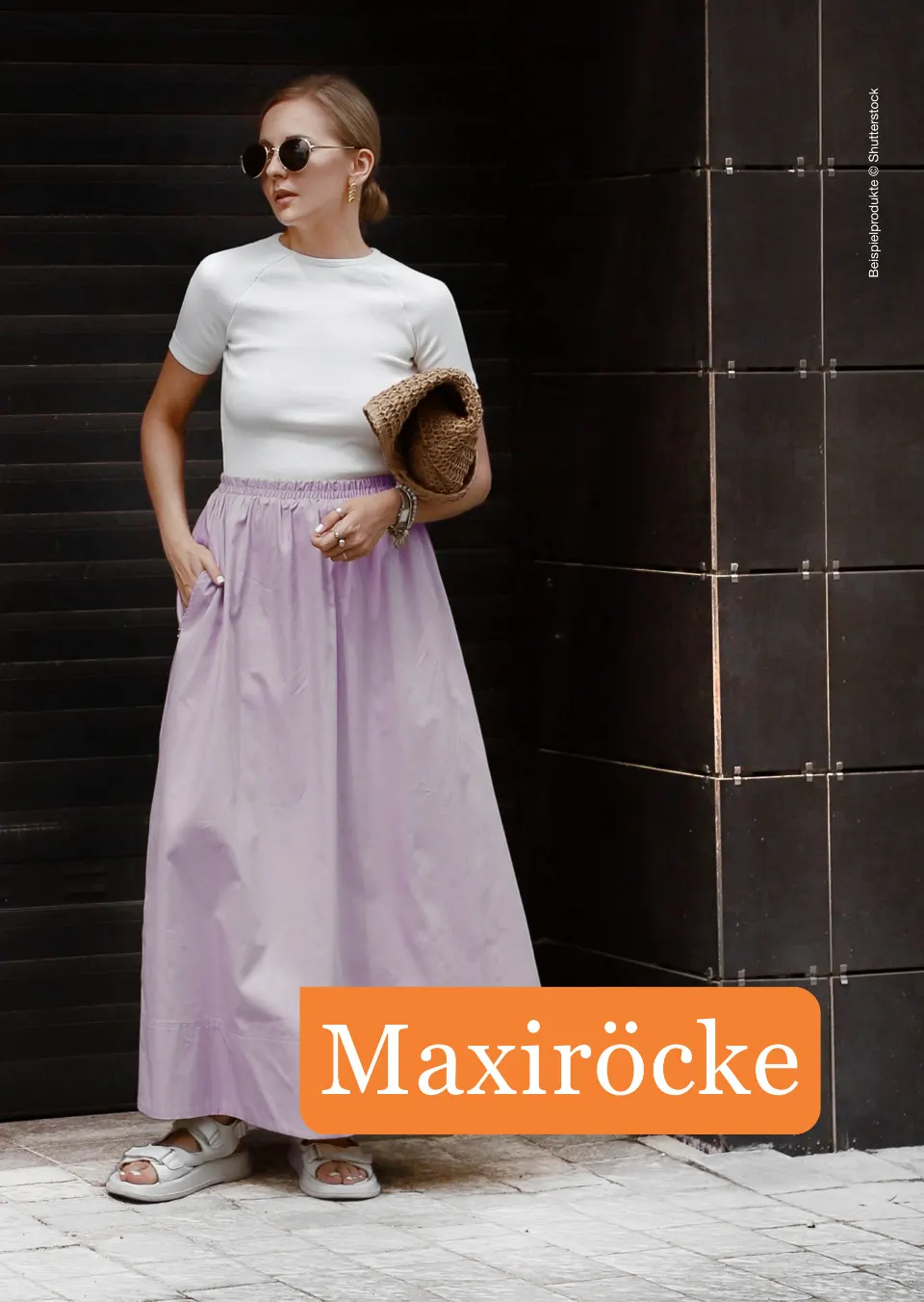 Welcome Fläche vor Rebranding — Maxiröcke