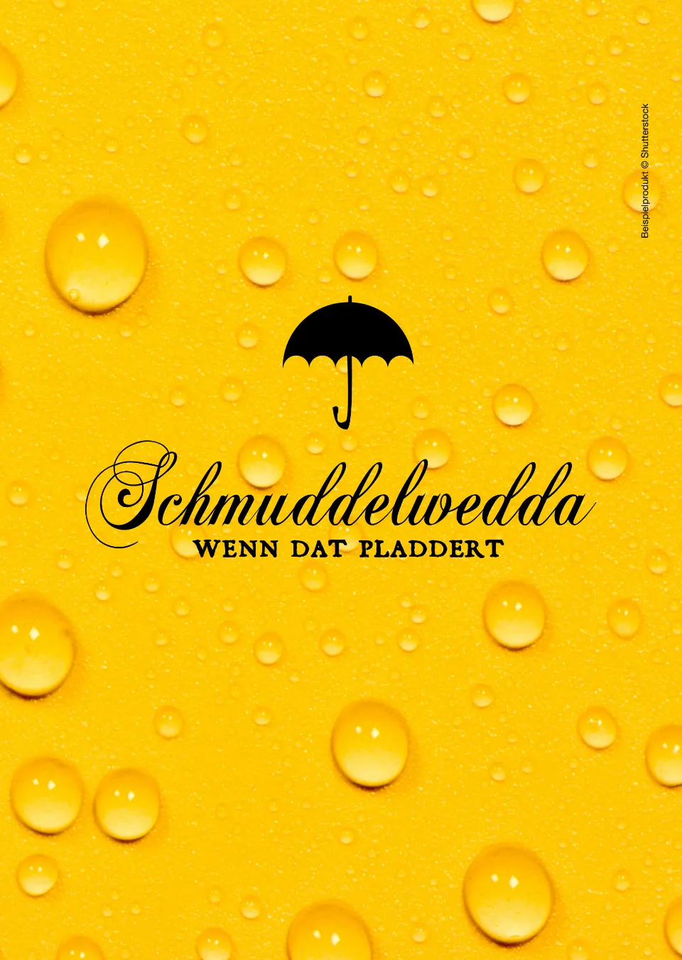 Schmuddelwedda Regenjacken-Material Poster
