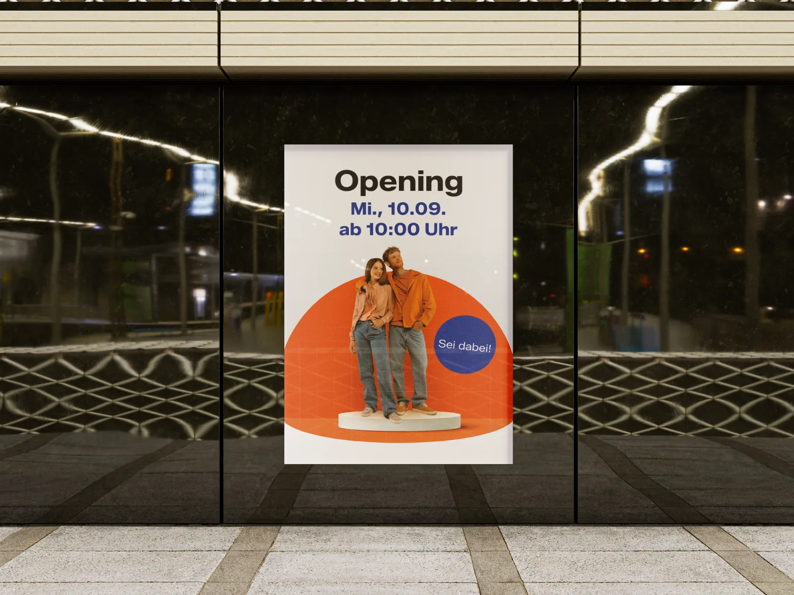 Citylight Poster Mockup